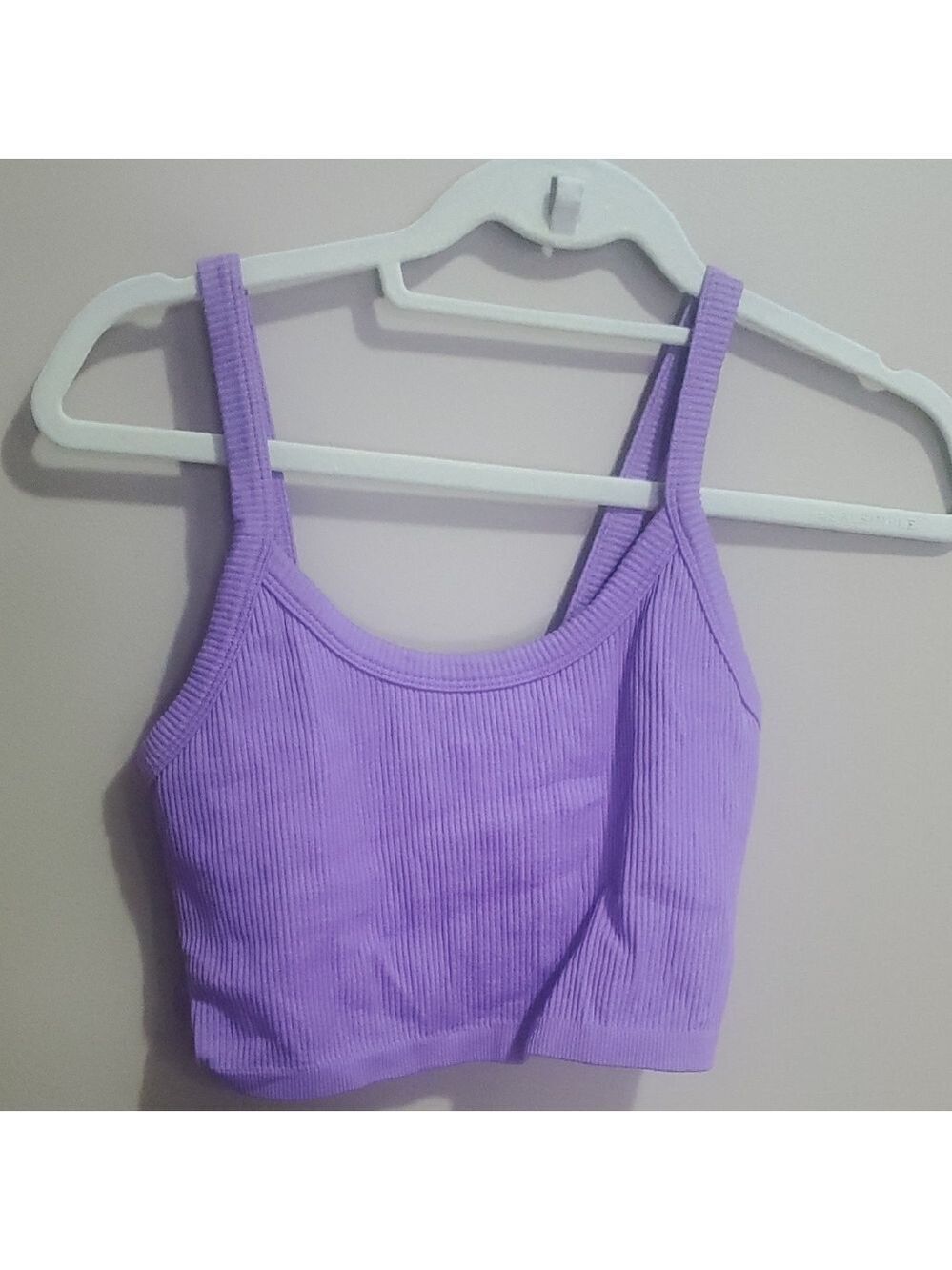 Forever 21 Lavender Ribbed Top Size M